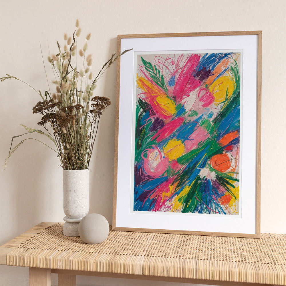 Vivid Whirlwind - Art Print by THE MIUUS STUDIO