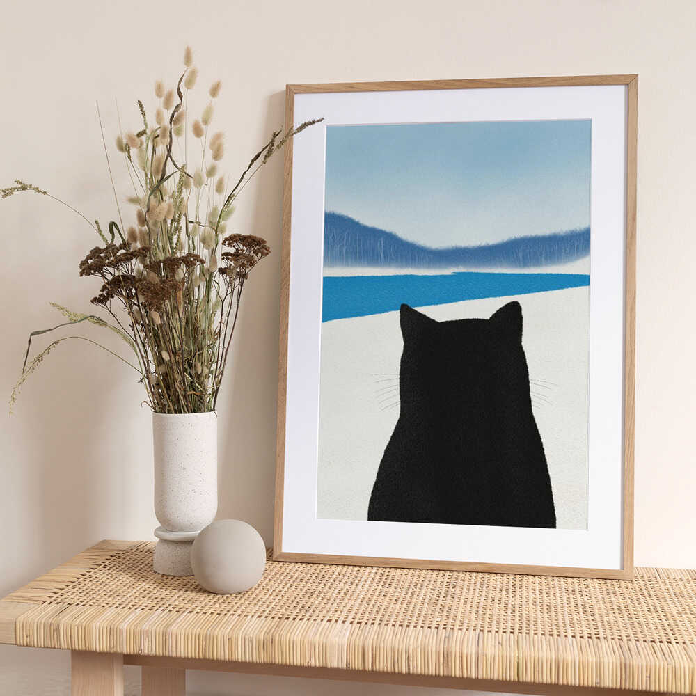 Fur portrait - Art Print by Little Dean