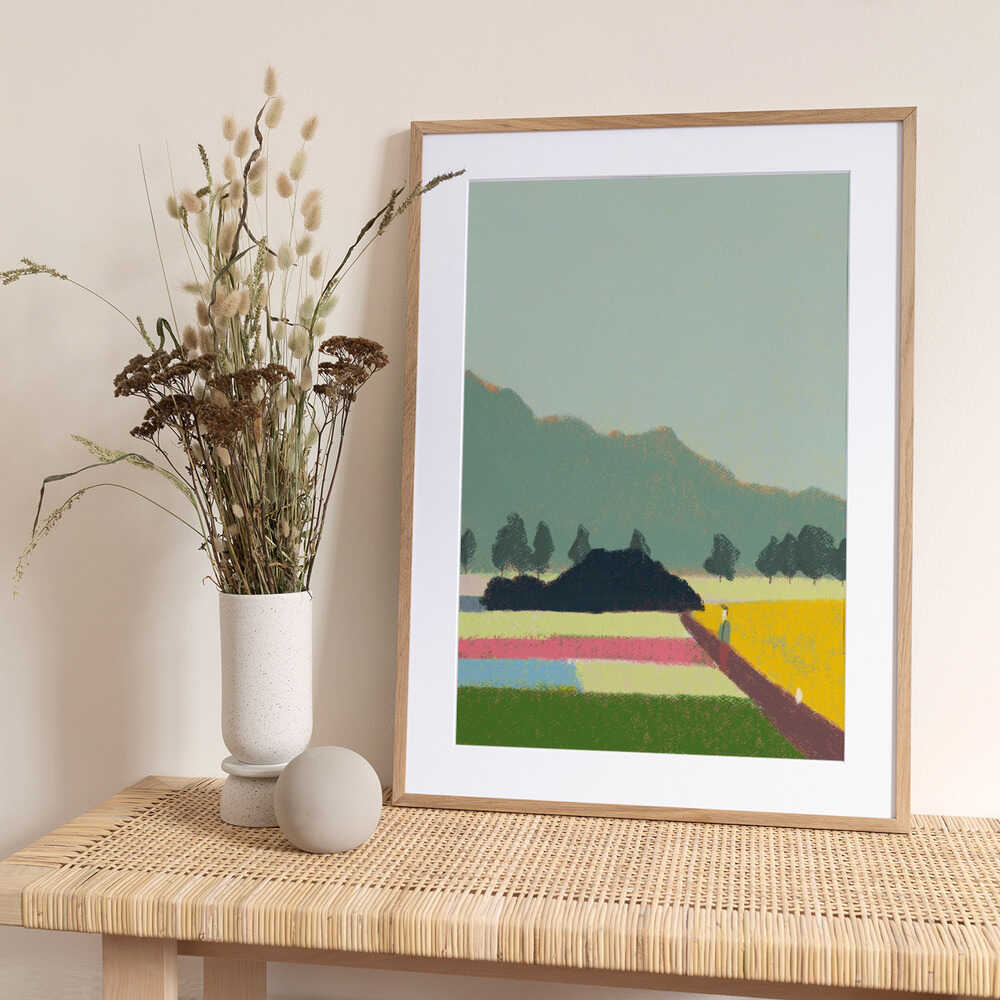 Country Part - Art Print by Little Dean