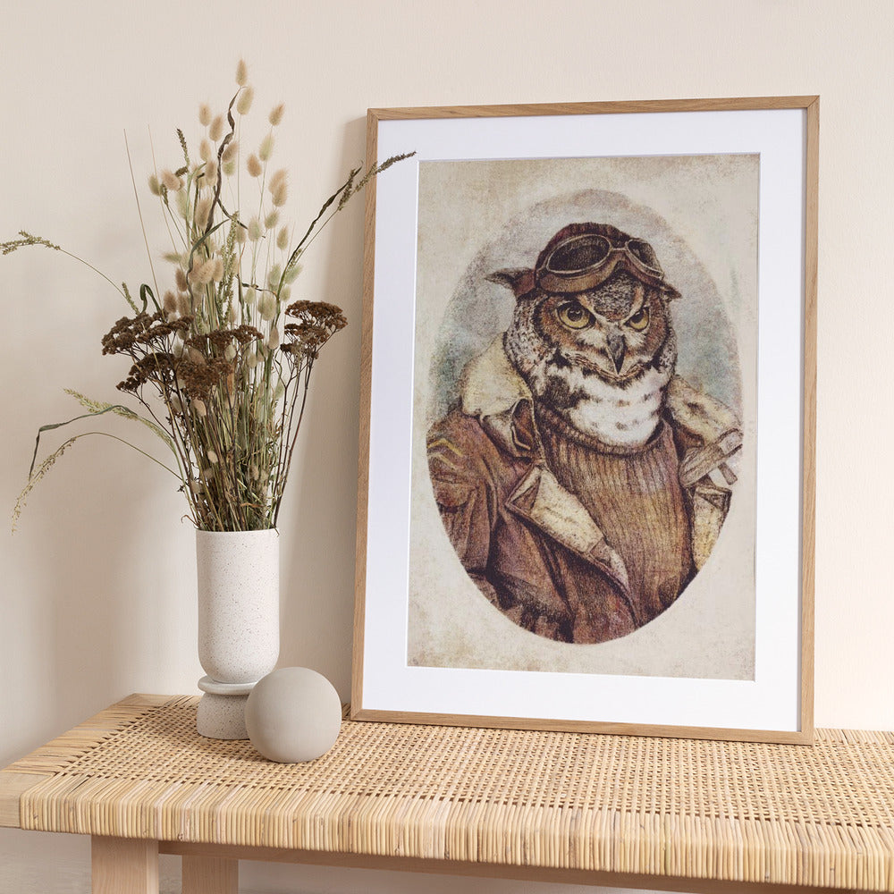 Ready for take off - Art Print by Mike Koubou