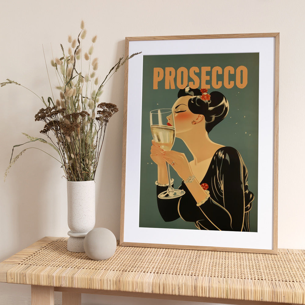 Prosecco Elegance - Art Print by Andreas Magnusson