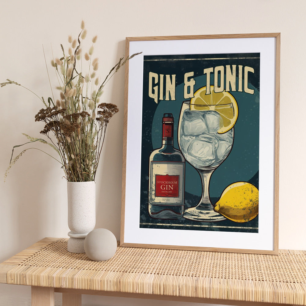 Lemon Twist Refresh - Art Print by Andreas Magnusson