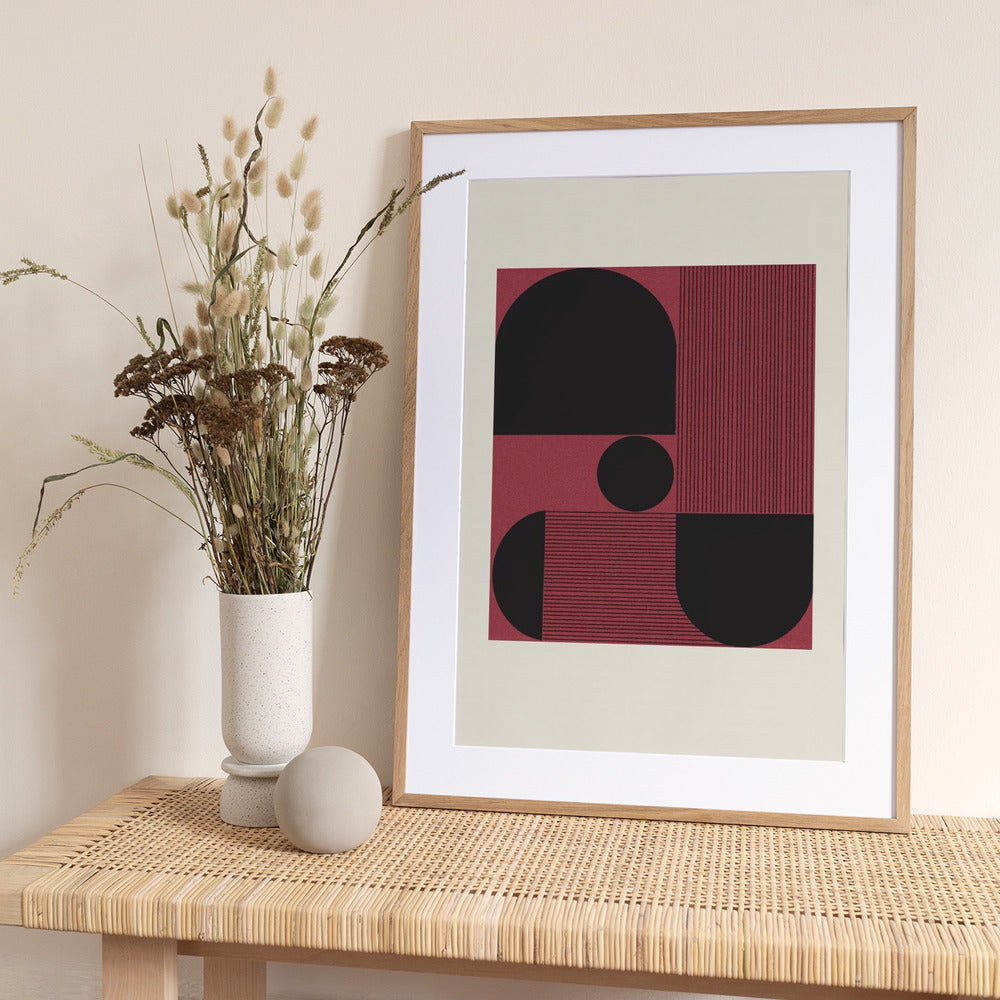 Geometric Harmony - Art Print by THE MIUUS STUDIO