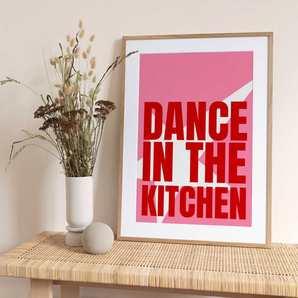 Kitchen Boogie Bash - Art Print by Athene Fritsch