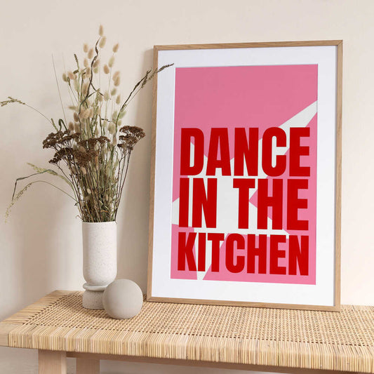 Kitchen Boogie Bash - Art Print by Athene Fritsch