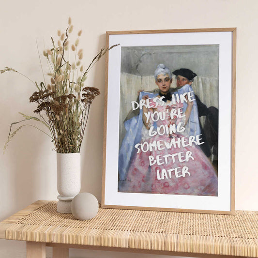 Dress for Success - Art Print by Athene Fritsch