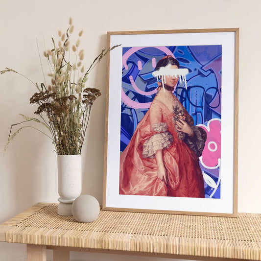 Regal Graffiti Blend - Art Print by Athene Fritsch