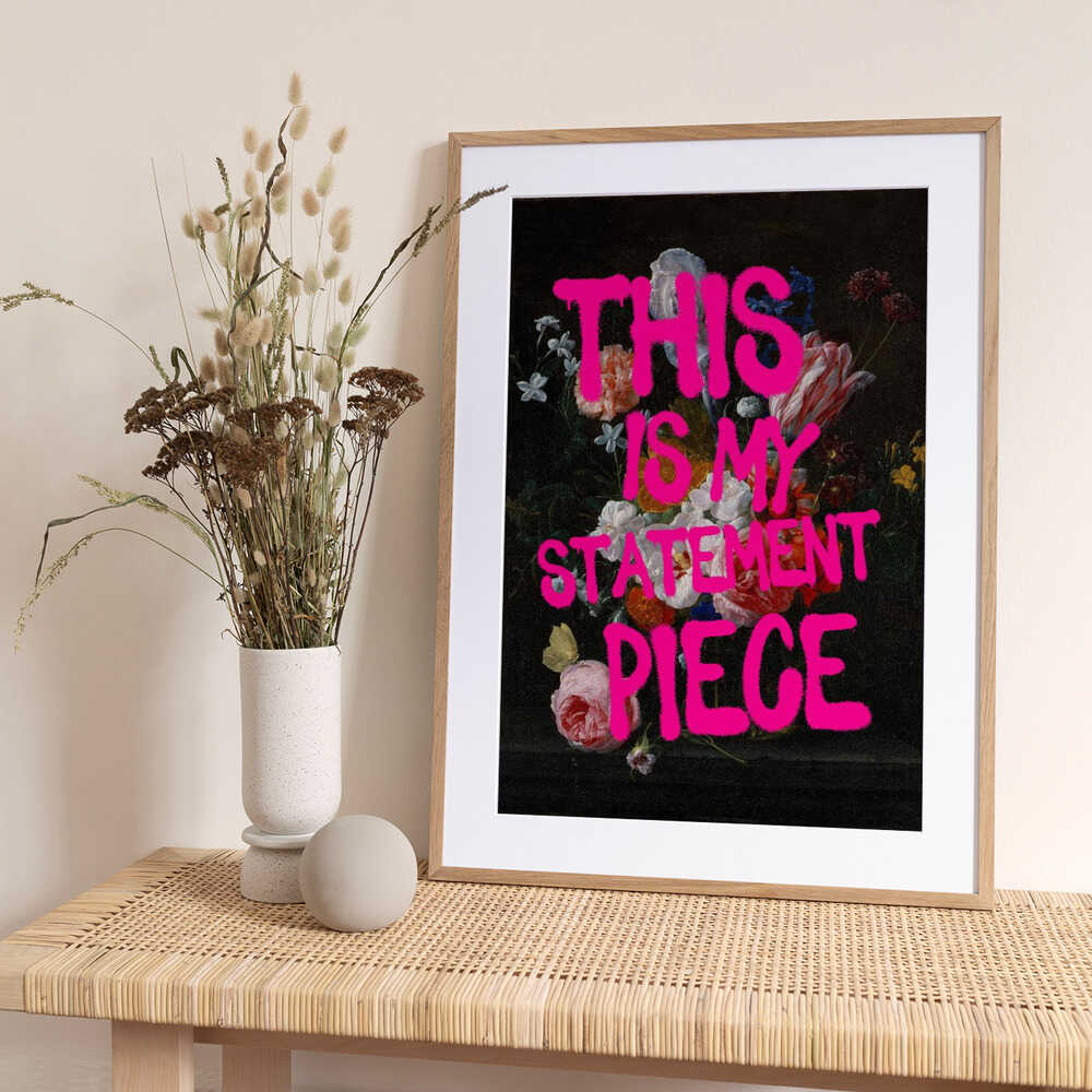 Bold Floral Statement - Art Print by Athene Fritsch