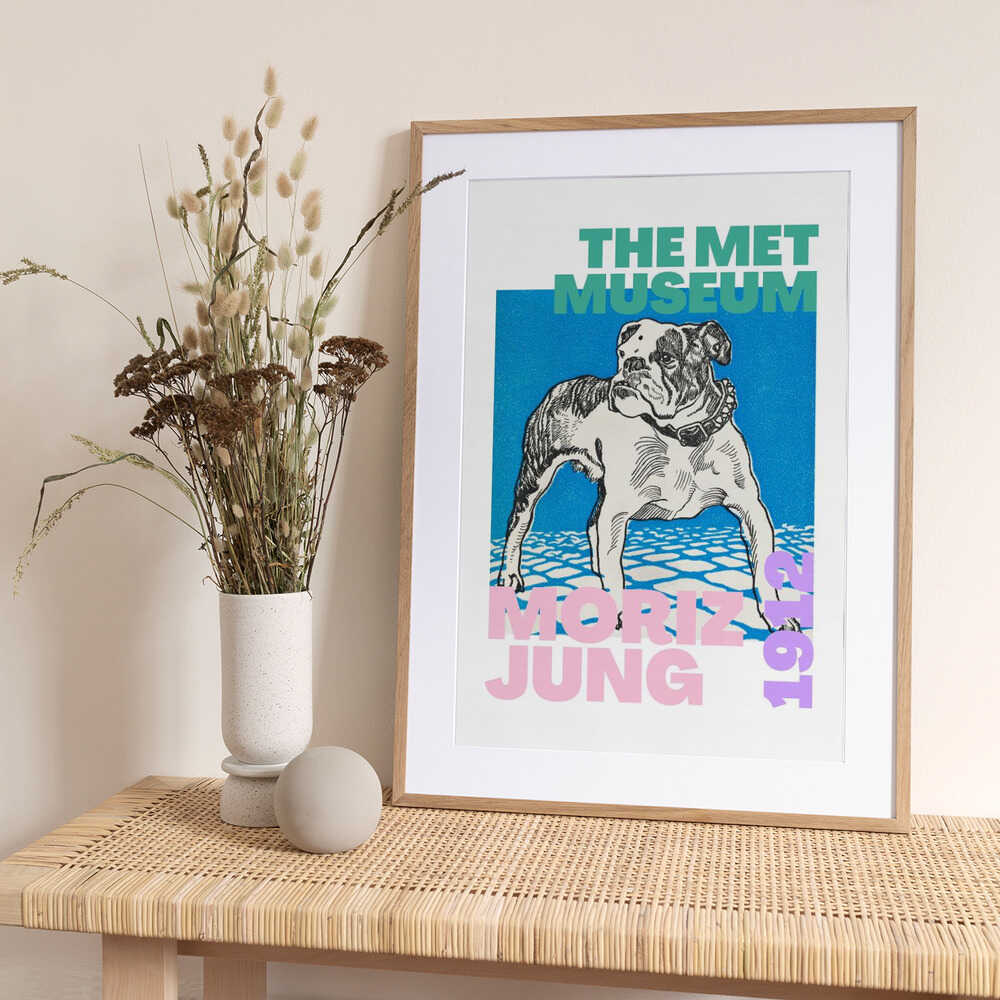 Sketch of a Bulldog - Art Exhibition Print by Athene Fritsch
