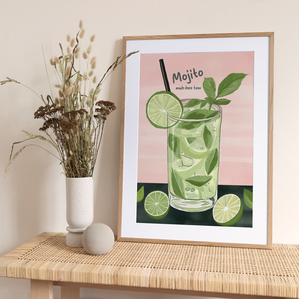 Lime Mint Refresh - Art Print by Andreas Magnusson