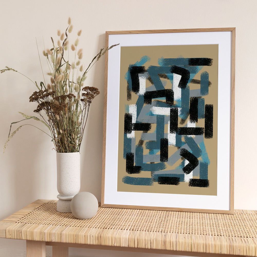 Abstract Composition No.7 - Art Print by THE MIUUS STUDIO