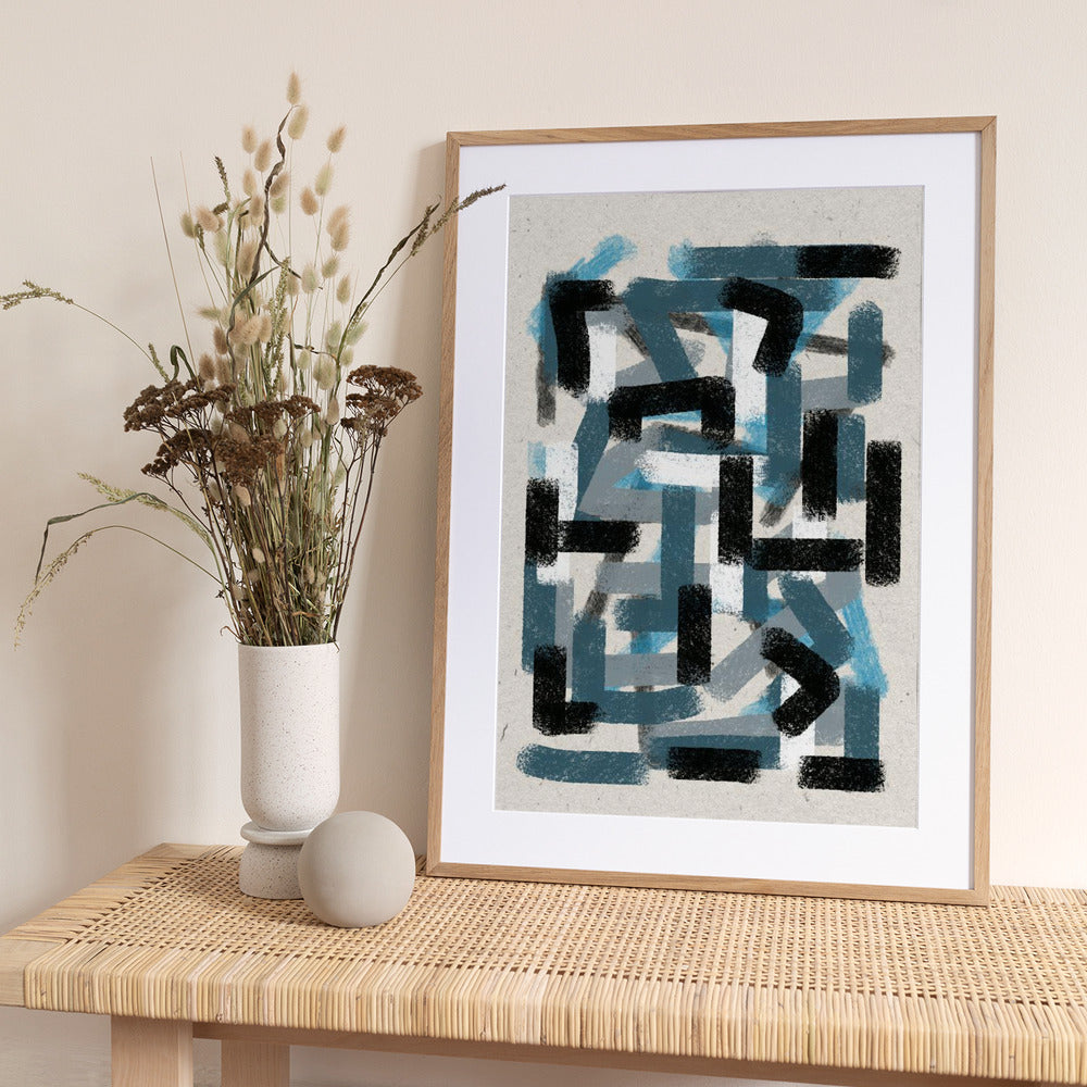Abstract Composition No.8 - Art Print by THE MIUUS STUDIO