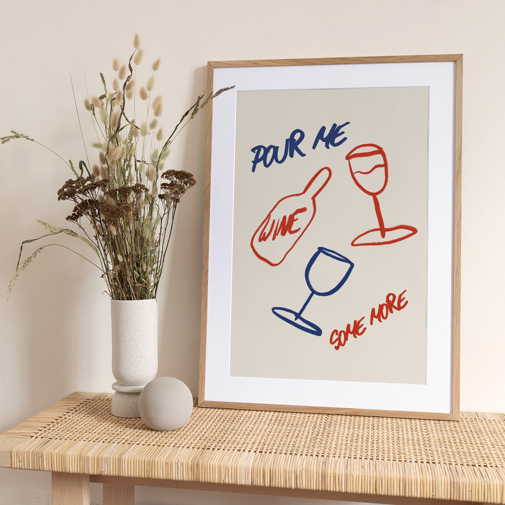Sips and Scribbles - Art Print by Treechild