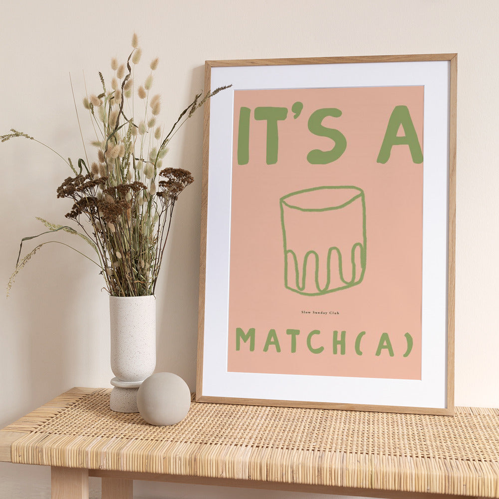 Matcha Vibes - Art Print by Treechild