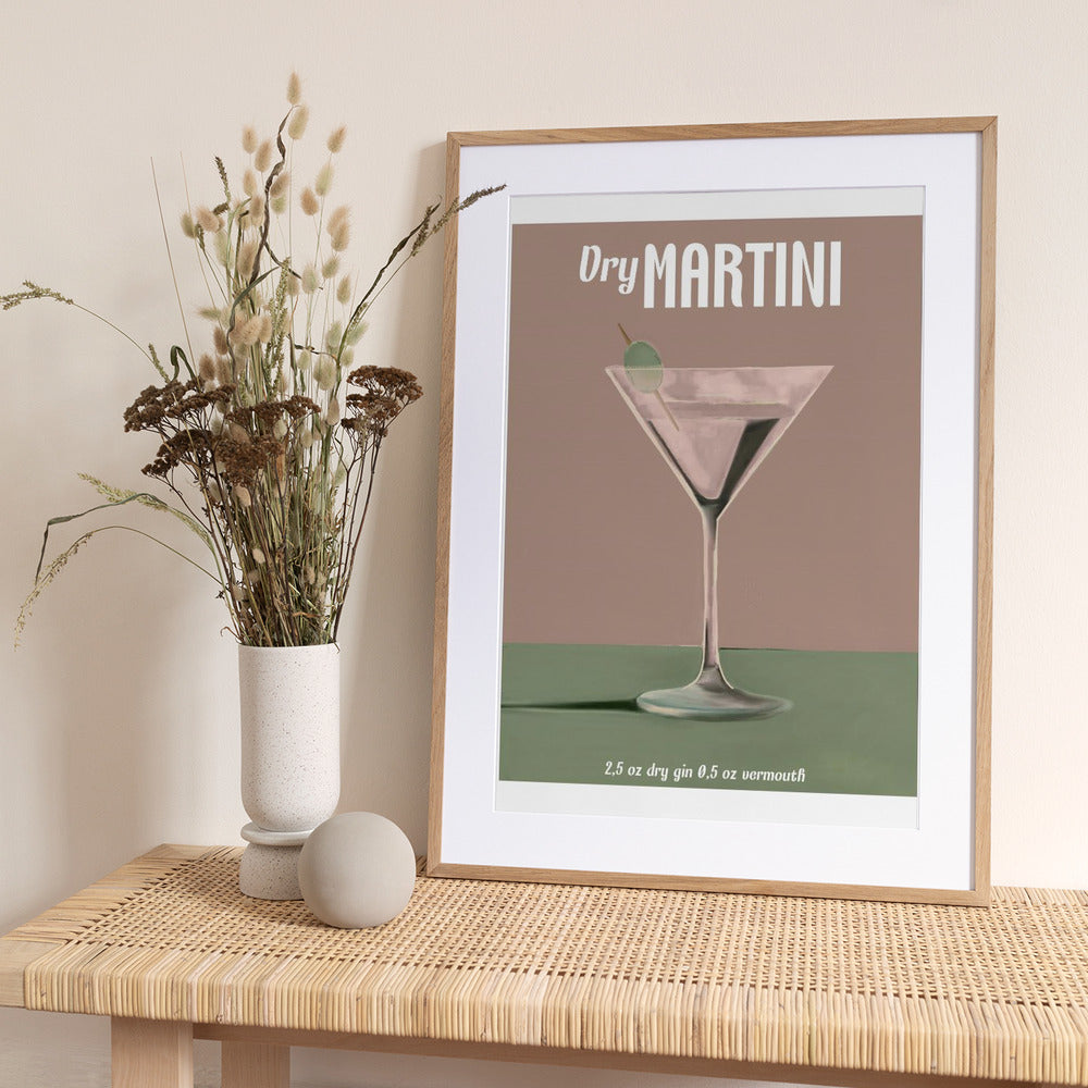 Classic Martini Charm - Art Print by Emanuela Carratoni