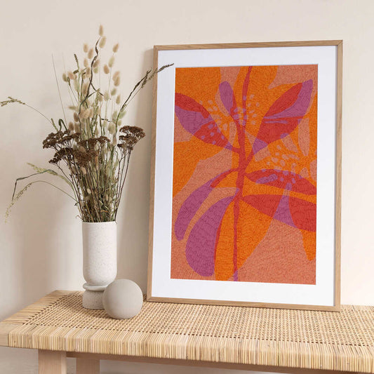 Petals of Vibrance - Art Print by Treechild