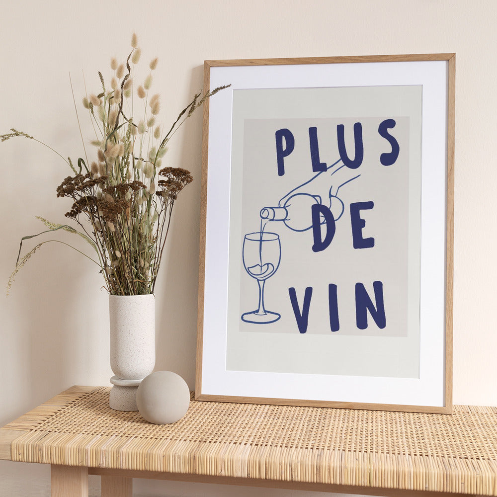Wine Pour Moment - Art Print by Treechild