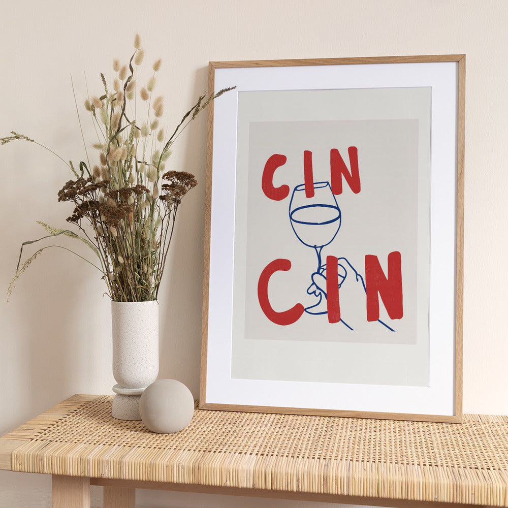 Cheers in Colors - Art Print by Treechild