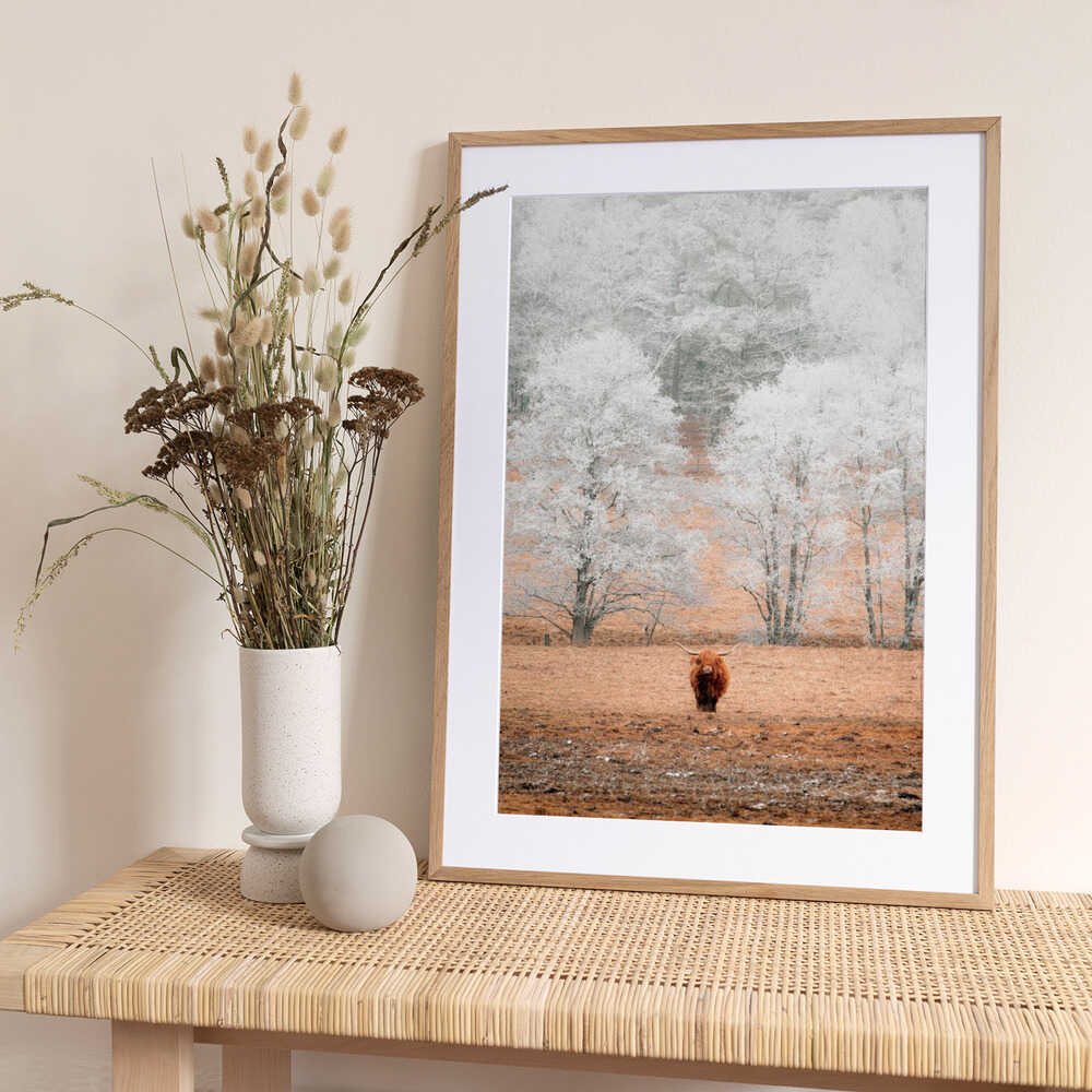 Winter Solitude - Art Print by Theodor Gerhamn