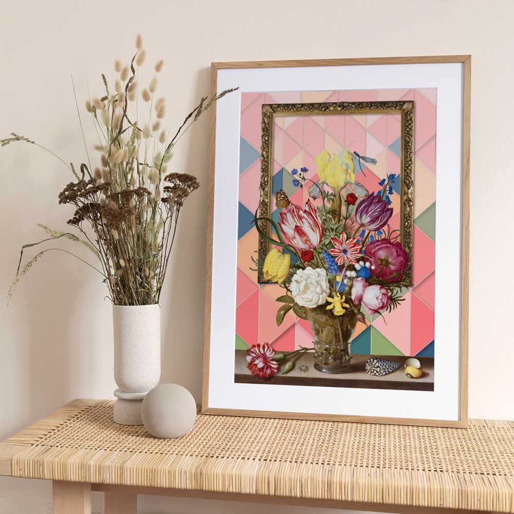 A Modern Still Life - Art Print by Marja van den Hurk