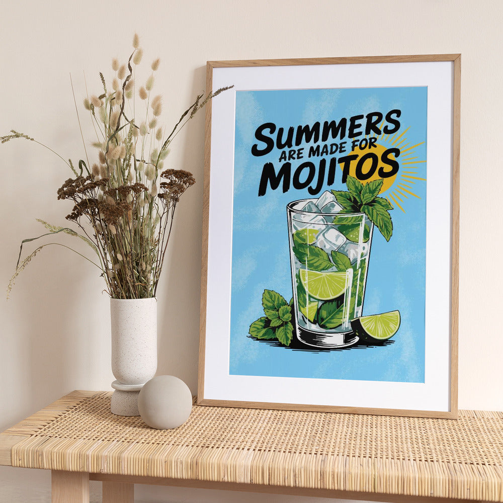 Summer Mojito - Art Print by Andreas Magnusson