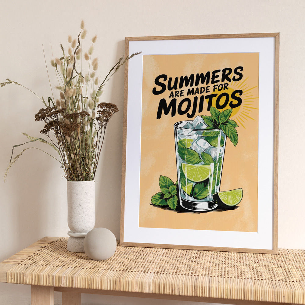 Summer Mojito - Art Print by Andreas Magnusson