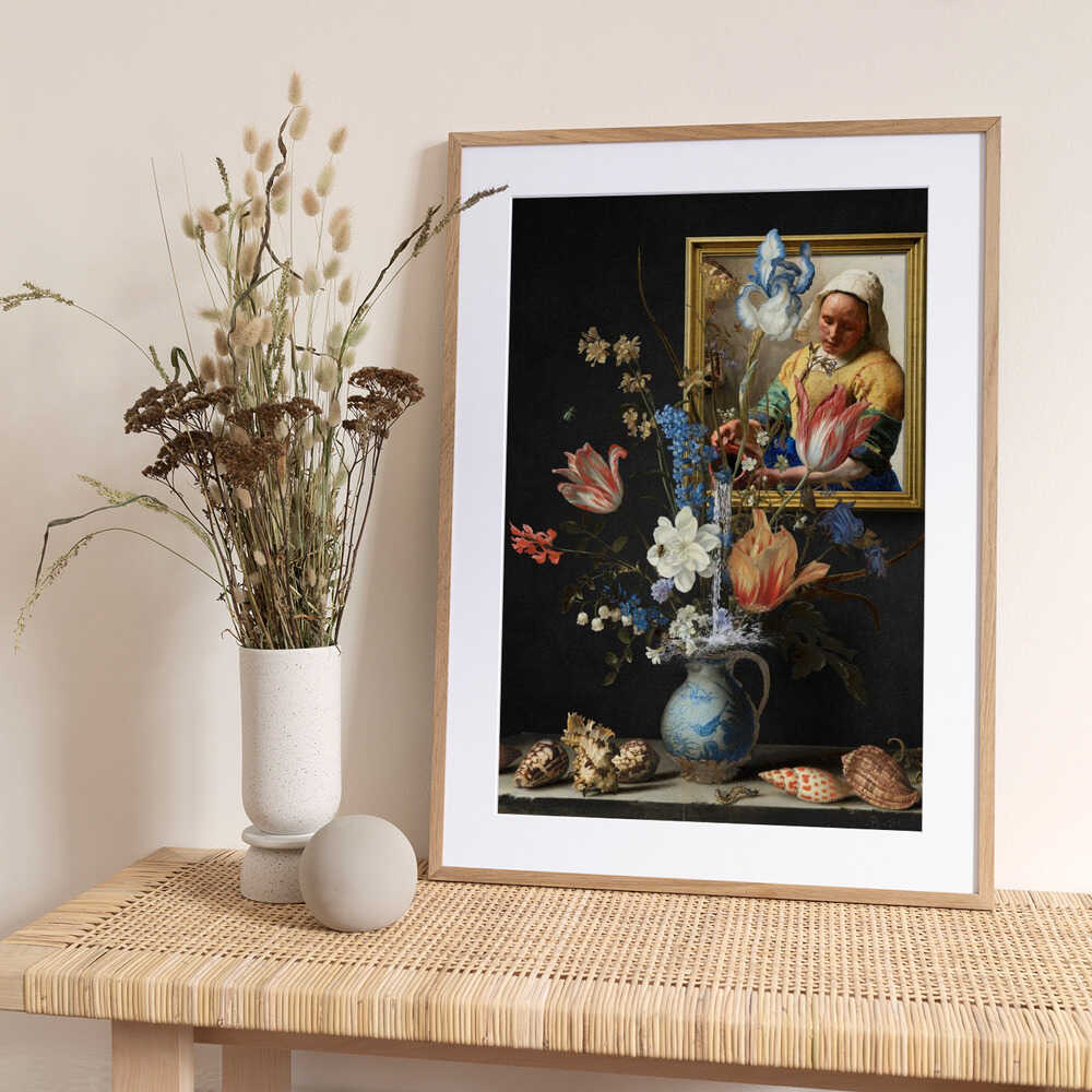 Timeless Blooming - Art Print by Marja van den Hurk