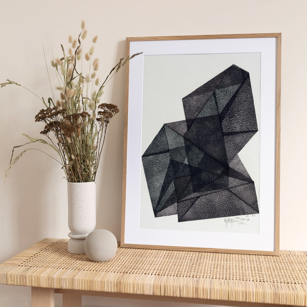Lava Stone IV. - Art Print by Paulina Vårregn