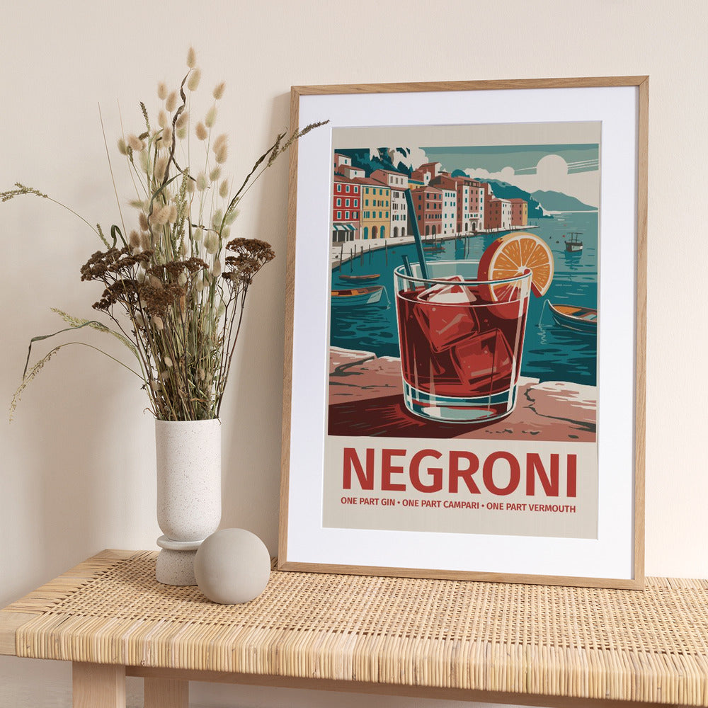 Negroni Vintage - Art Print by Andreas Magnusson