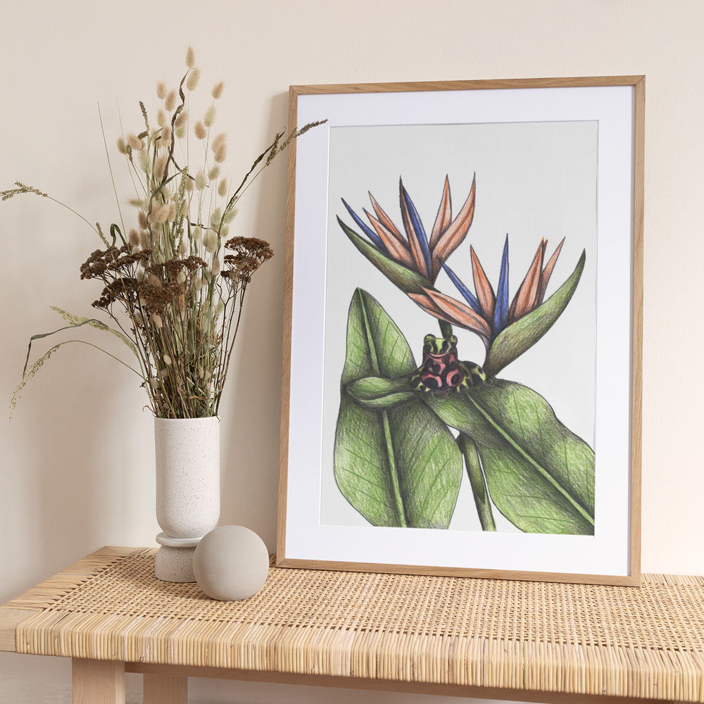 Tropical Harmony - Art Print by Cecilia Battaini