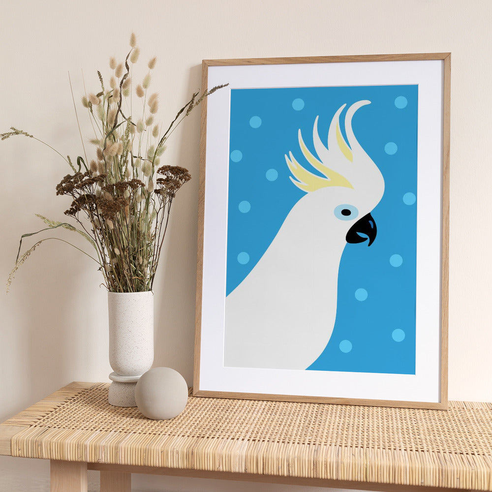 Cockatoo - Art Print by Yvonne Gustafsson