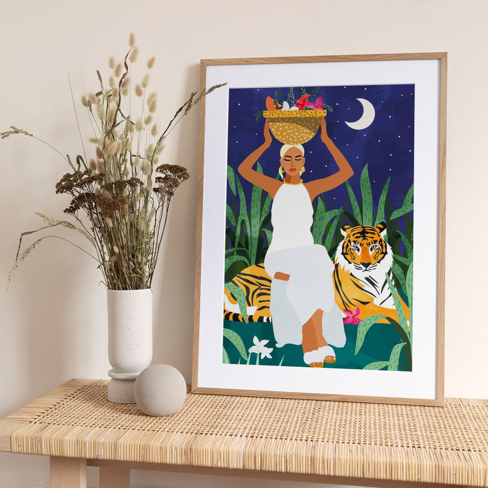 I may not have gone where I intended to go, but I've ended up where I needed to be - Art Print by Uma Gokhale