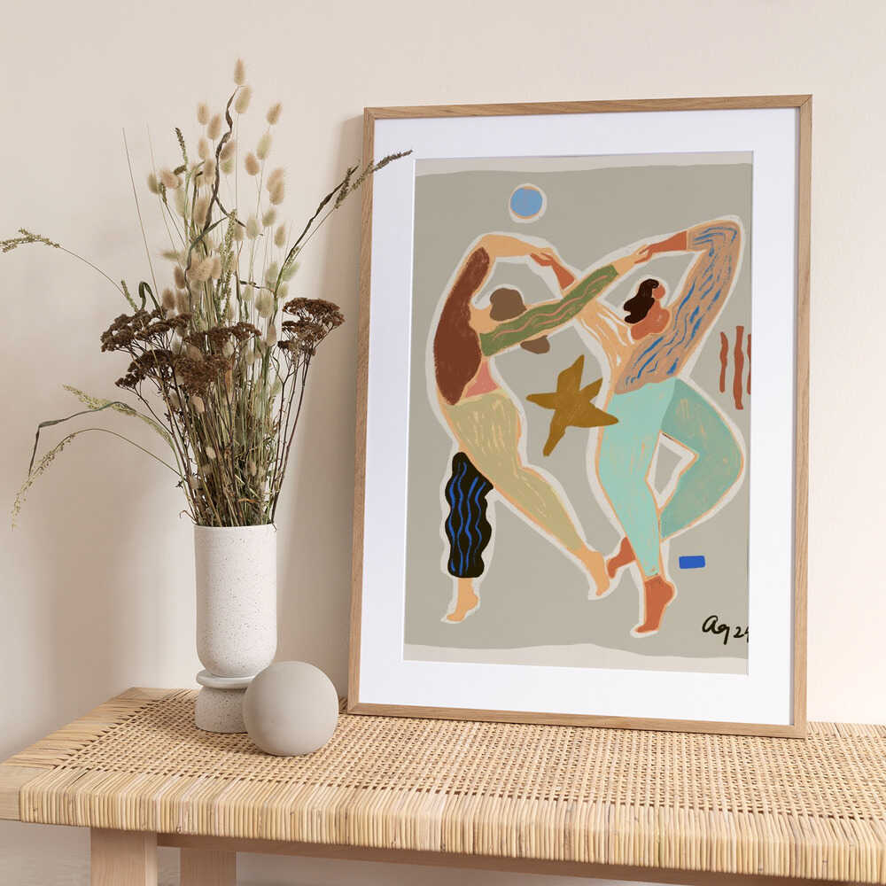 Infinity Dance - Art Print by Arty Guava