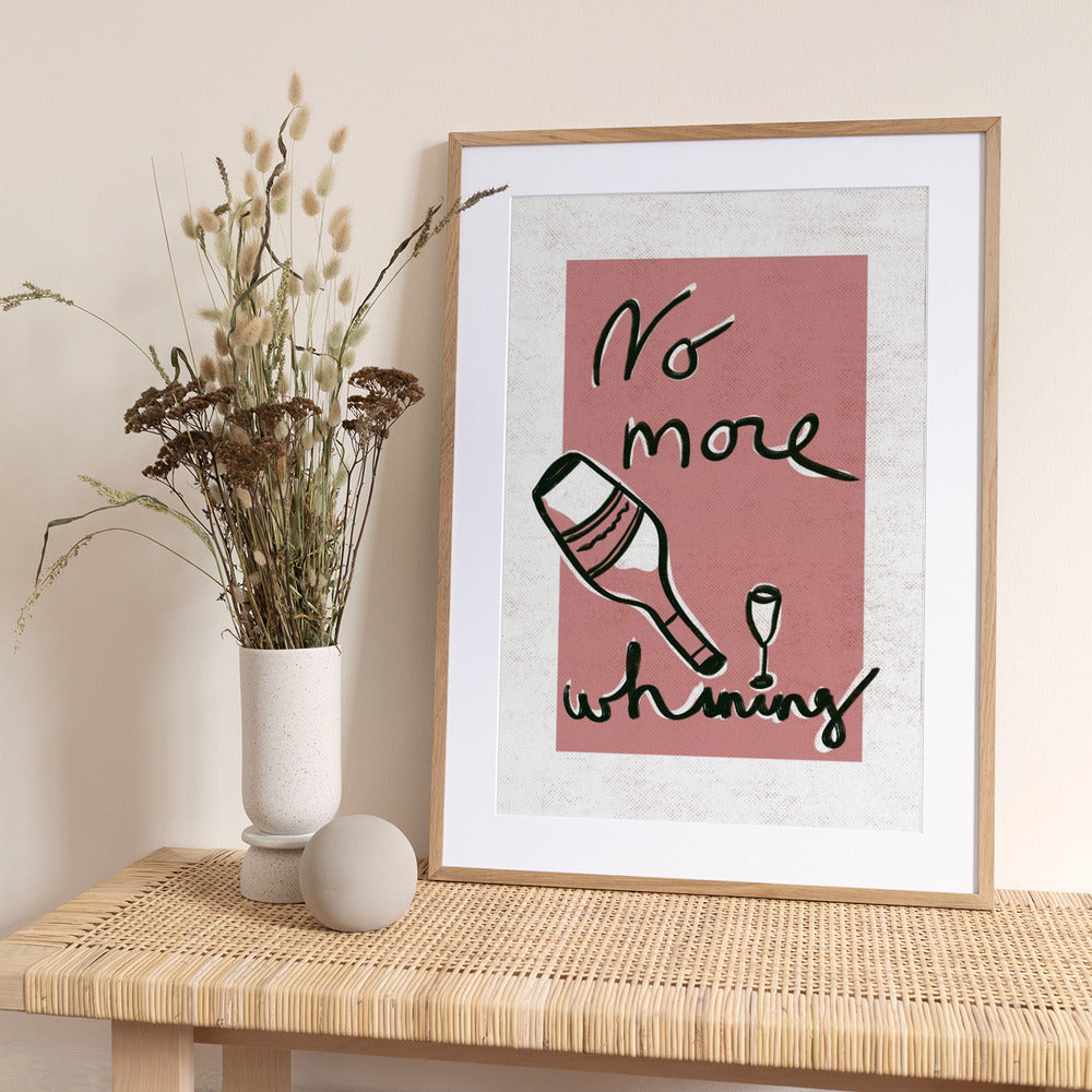 Bottle Blues - Art Print by Mela Patterns