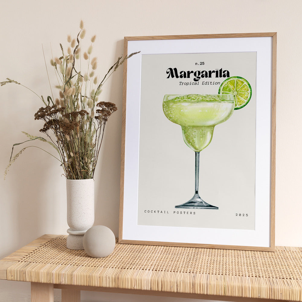 Zesty Margarita Delight - Art Print by Elizabeth C