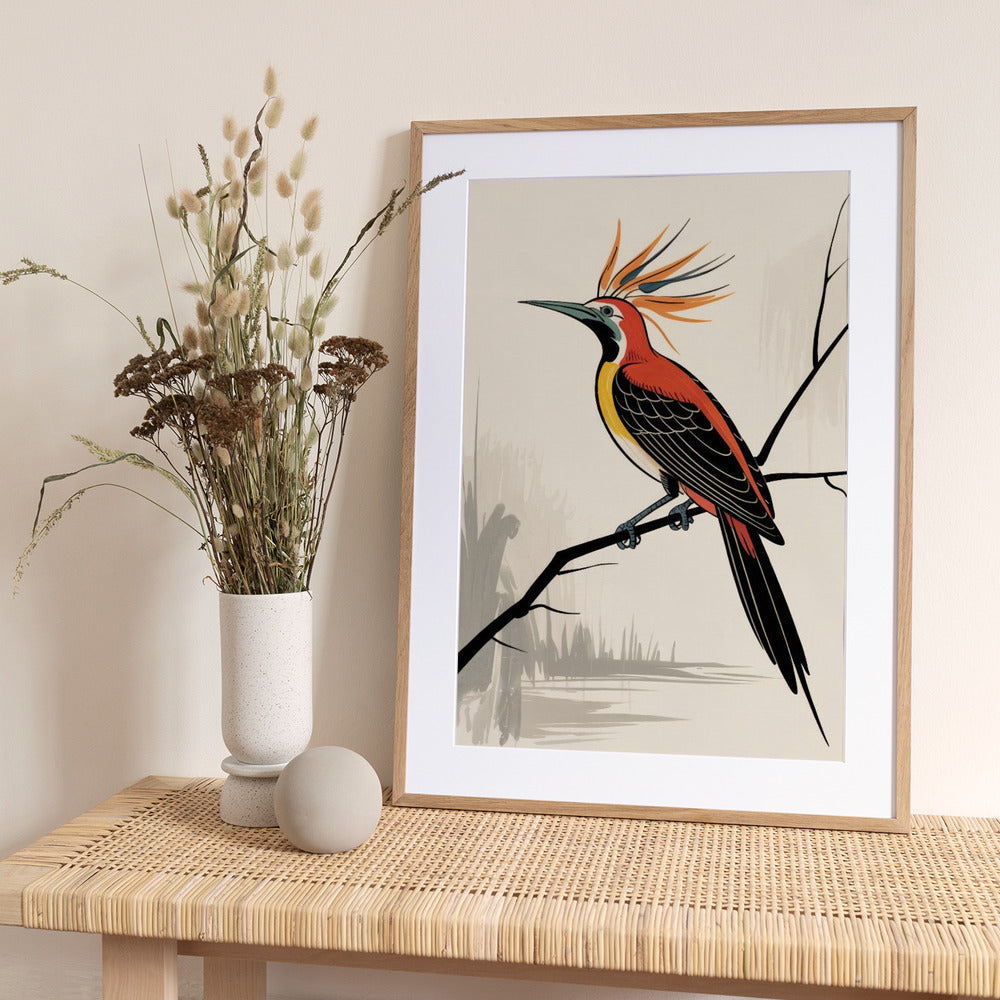 Bird of Paradise - Art Print by Andreas Magnusson