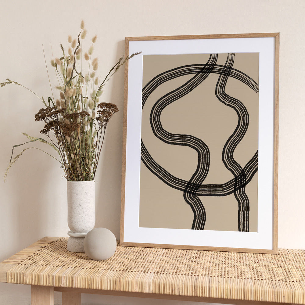 Minimal Line No.2 - Art Print by THE MIUUS STUDIO