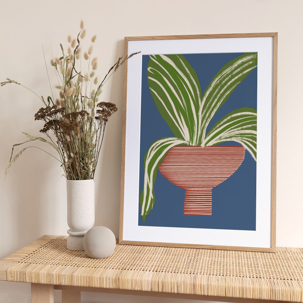 Modern Home Plant - Art Print by THE MIUUS STUDIO
