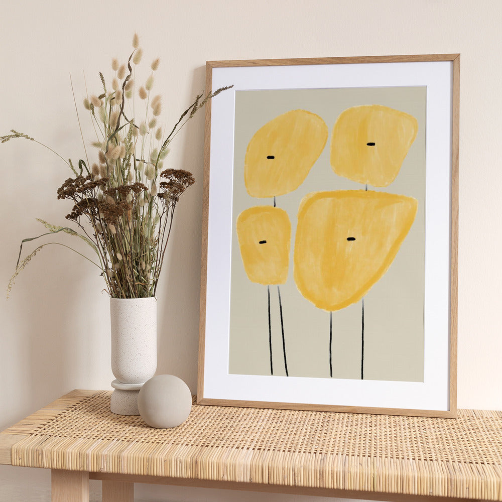 Geo Plant - Art Print by THE MIUUS STUDIO