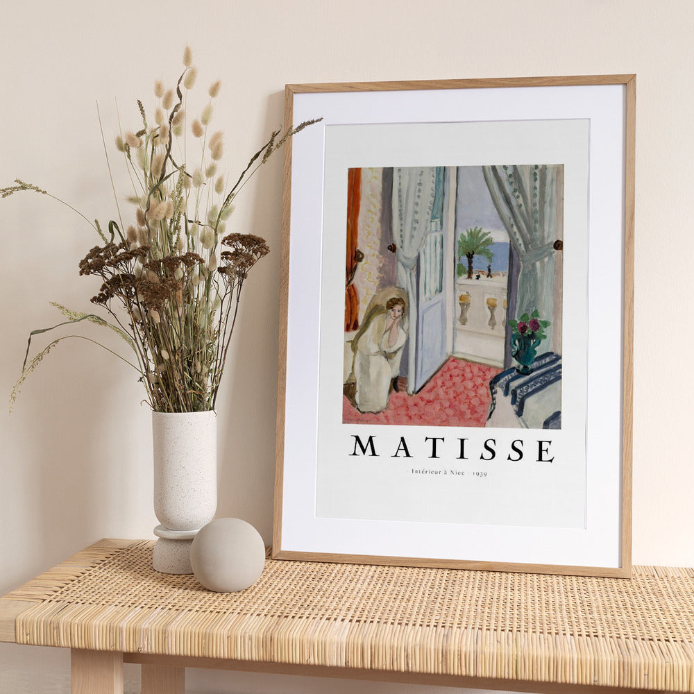 Intérieur à Nice - Art Print by Henri Matisse