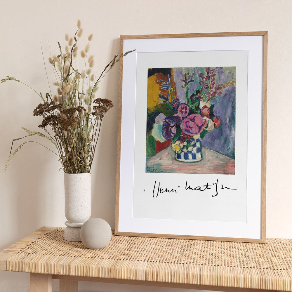 Lles Pivoines - Art Print by Henri Matisse