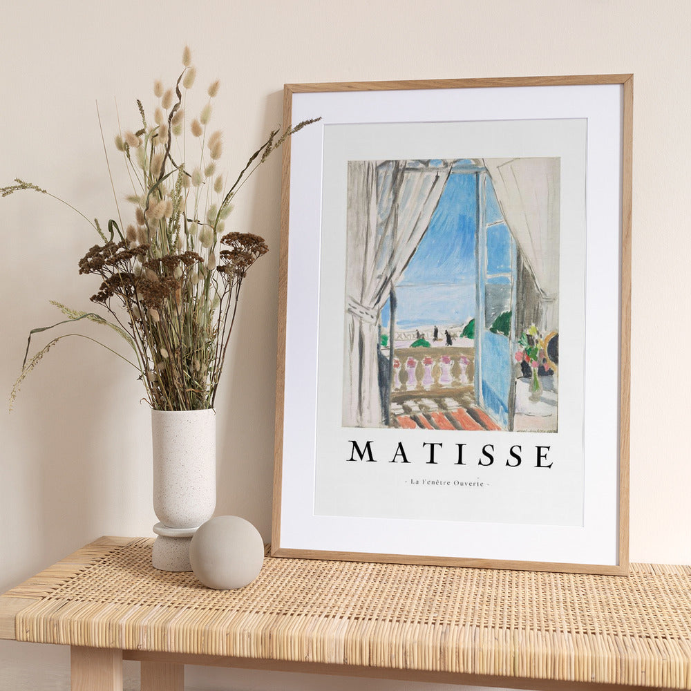 La Fenêtre Ouverte - Art Print by Henri Matisse