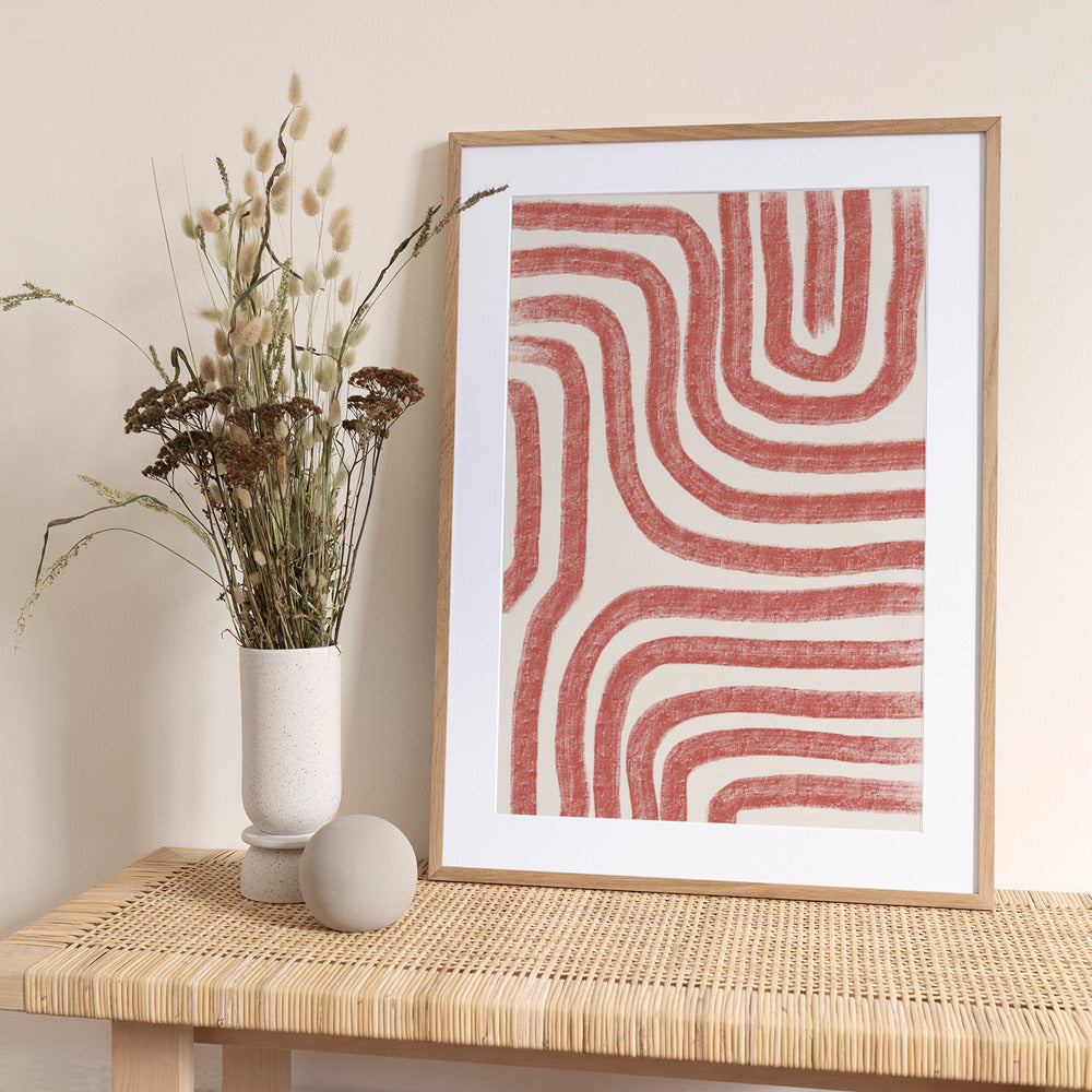 Abstract Lines - Art Print by THE MIUUS STUDIO