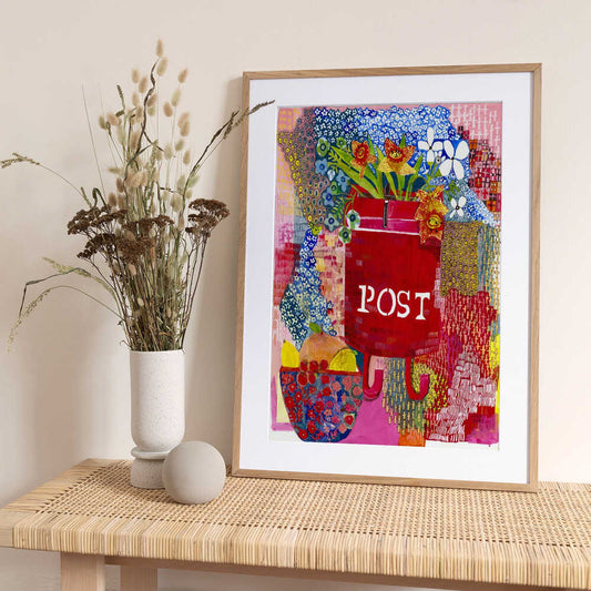 Hey You Got Mail - Art Print by Sharon Nullmeyer