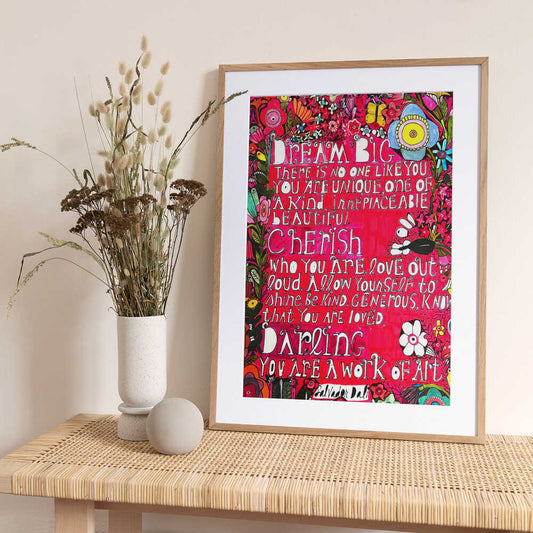 Dream Big - Art Print by Sharon Nullmeyer