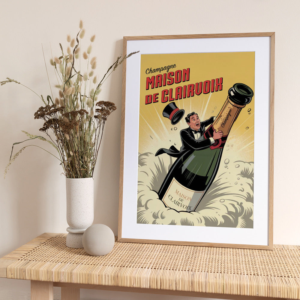 Maison De Clairvoix - Art Print by Andreas Magnusson