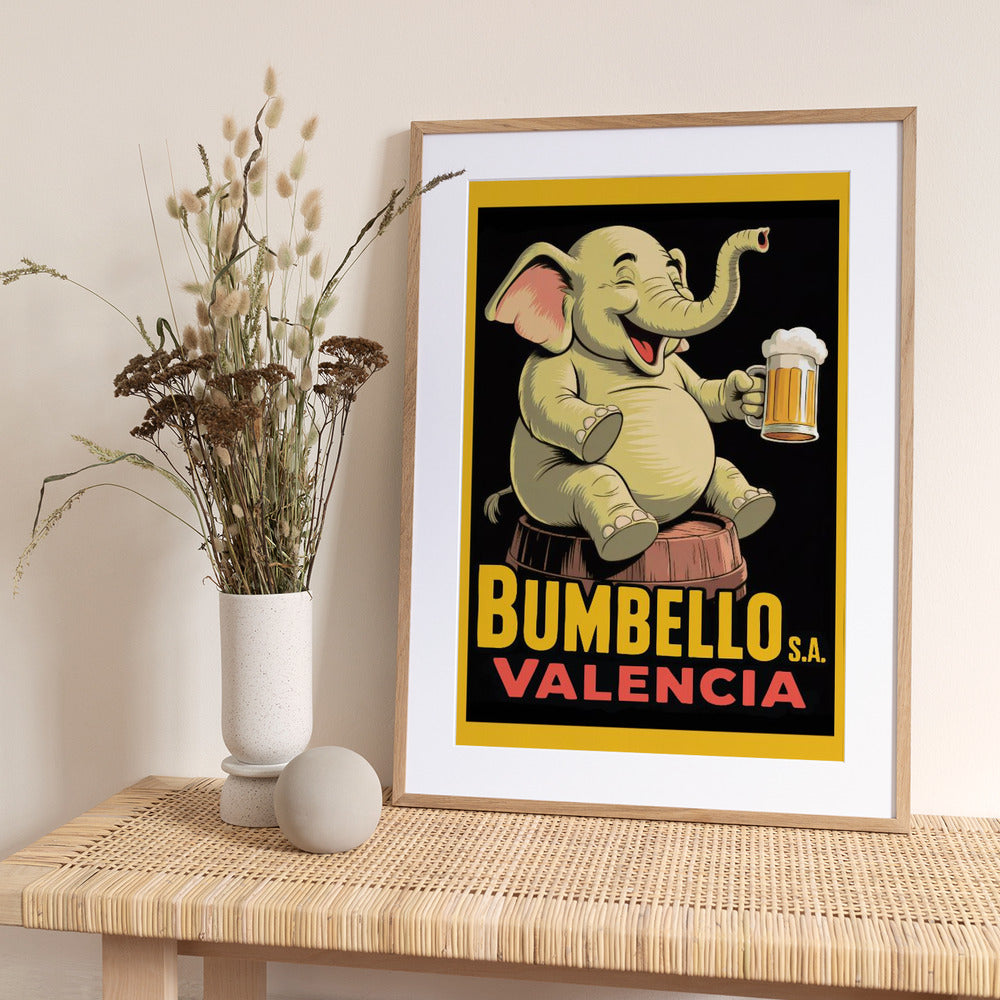 Bumbello - Art Print by Andreas Magnusson