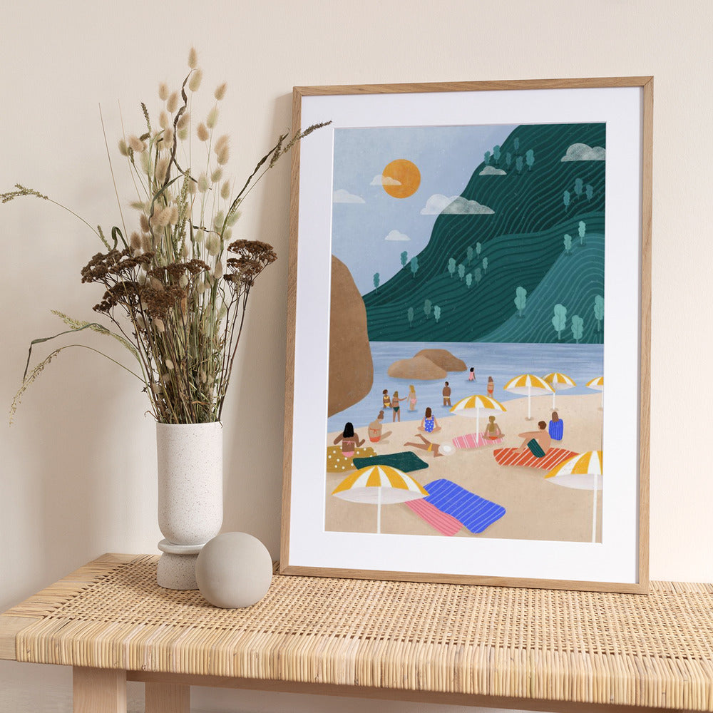 The Holiday - Art Print by Bea Müller