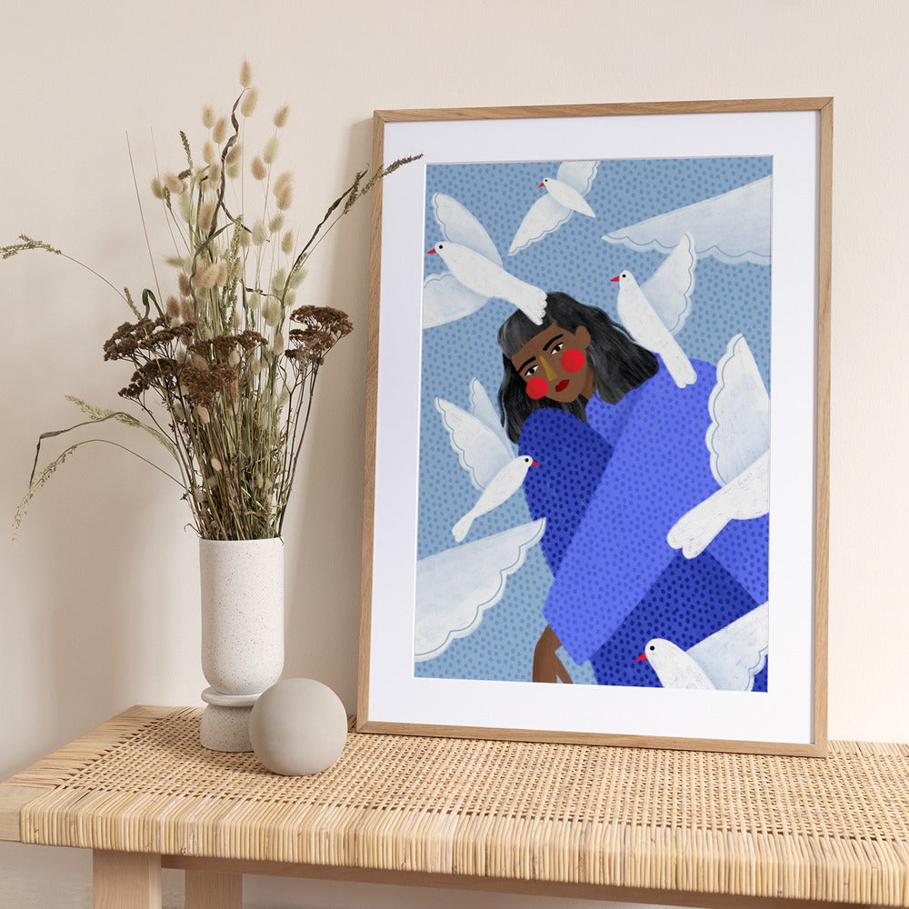 Birds - Art Print by Bea Müller