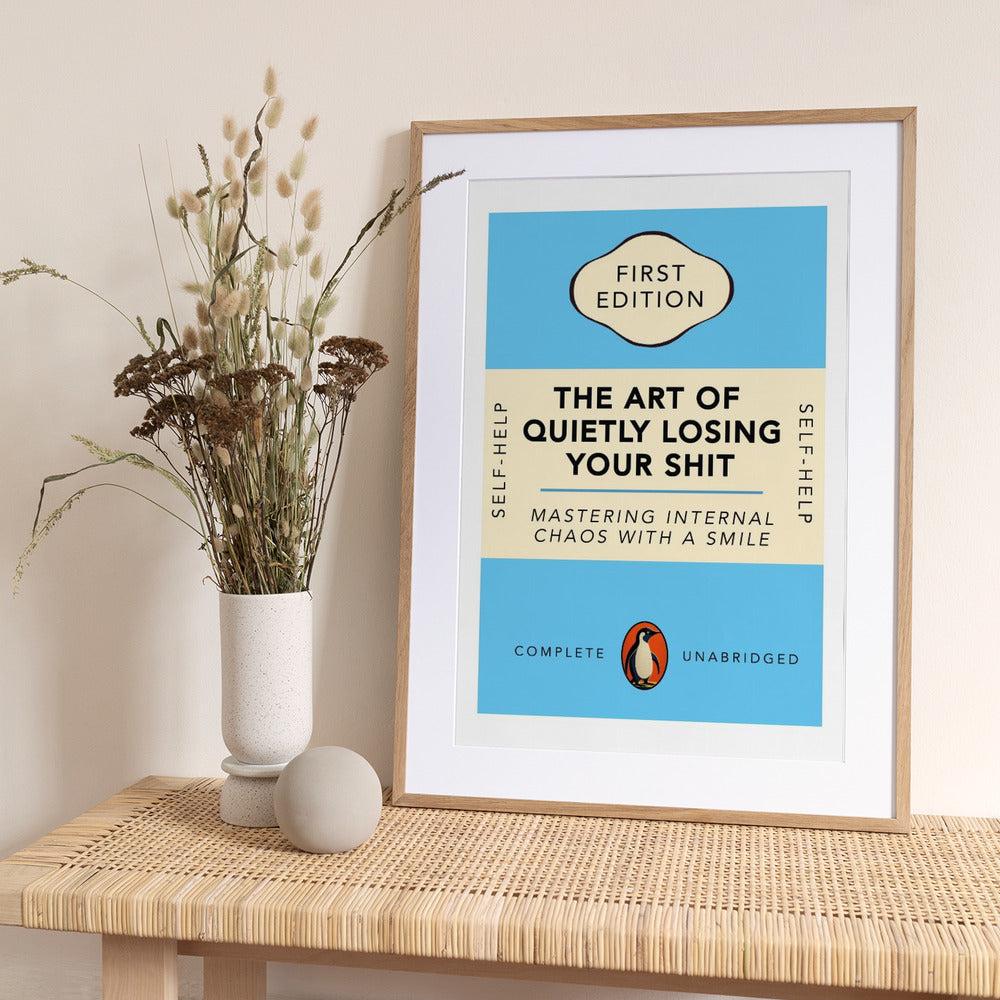 Art of Losing Your Stuff - Art Print by WallChart Art Studio